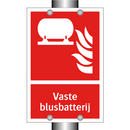 Vaste blusbatterij