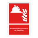 Brandbestrijdingsapparatuur en -toestellen