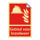 Gebied voor brandweer