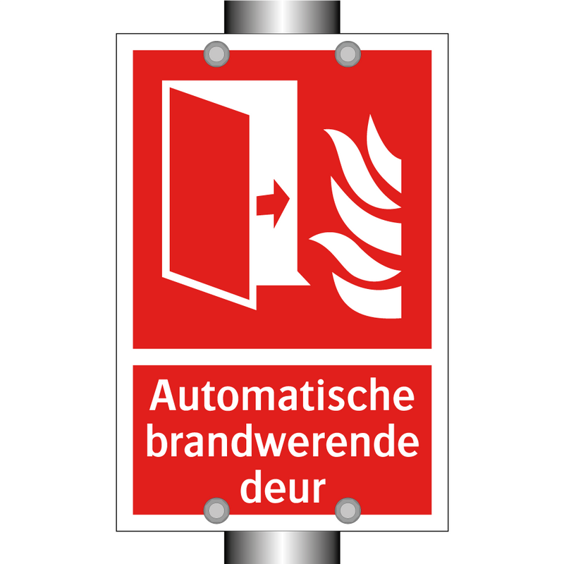 Automatische brandwerende deur