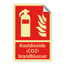 Kooldioxide (CO2) brandblusser