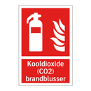 Kooldioxide (CO2) brandblusser