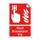 Houd Brandalarm Vrij