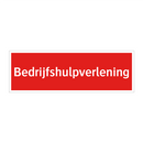 Bedrijfshulpverlening