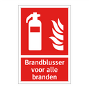 Brandblusser voor alle branden
