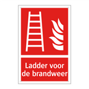 Ladder voor de brandweer