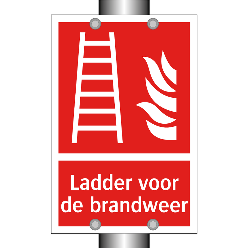 Ladder voor de brandweer