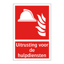 Uitrusting voor de hulpdiensten