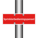 Sprinklerbedieningspaneel