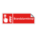 Brandalarmknop