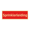 Sprinklerleiding