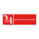 Sprinklerbeschermingsruimte