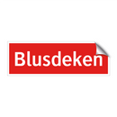 Blusdeken