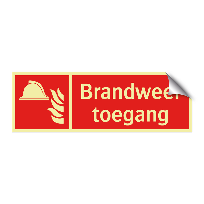 Brandweer toegang