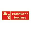 Brandweer toegang