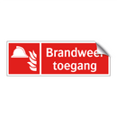 Brandweer toegang
