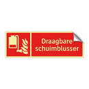 Draagbare schuimblusser