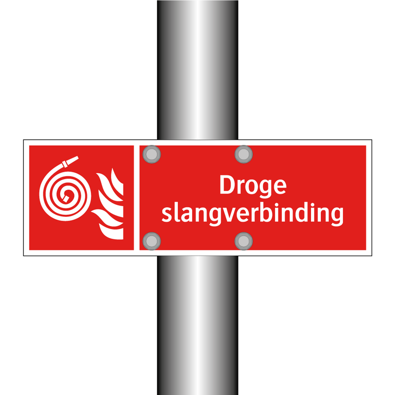 Droge slangverbinding
