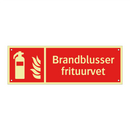 Brandblusser frituurvet
