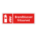Brandblusser frituurvet
