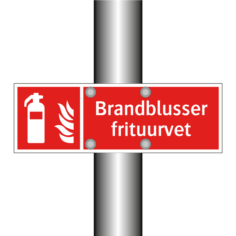 Brandblusser frituurvet