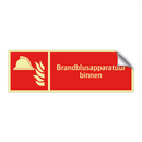 Brandblusapparatuur binnen