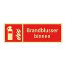 Brandblusser binnen