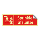 Sprinkler afsluiter