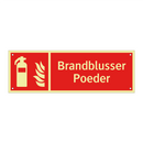 Brandblusser Poeder