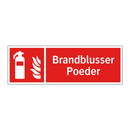 Brandblusser Poeder