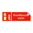 Brandblusser water