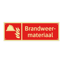 Brandweer- materiaal