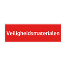 Veiligheidsmaterialen