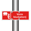 Vaste blusbatterij