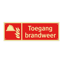 Toegang brandweer