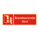 Brandwerende deur