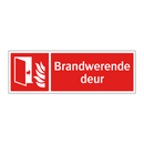 Brandwerende deur