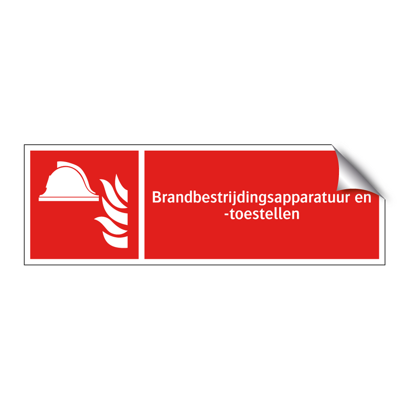 Brandbestrijdingsapparatuur en -toestellen