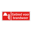 Gebied voor brandweer