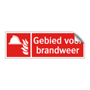 Gebied voor brandweer