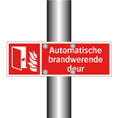 Automatische brandwerende deur