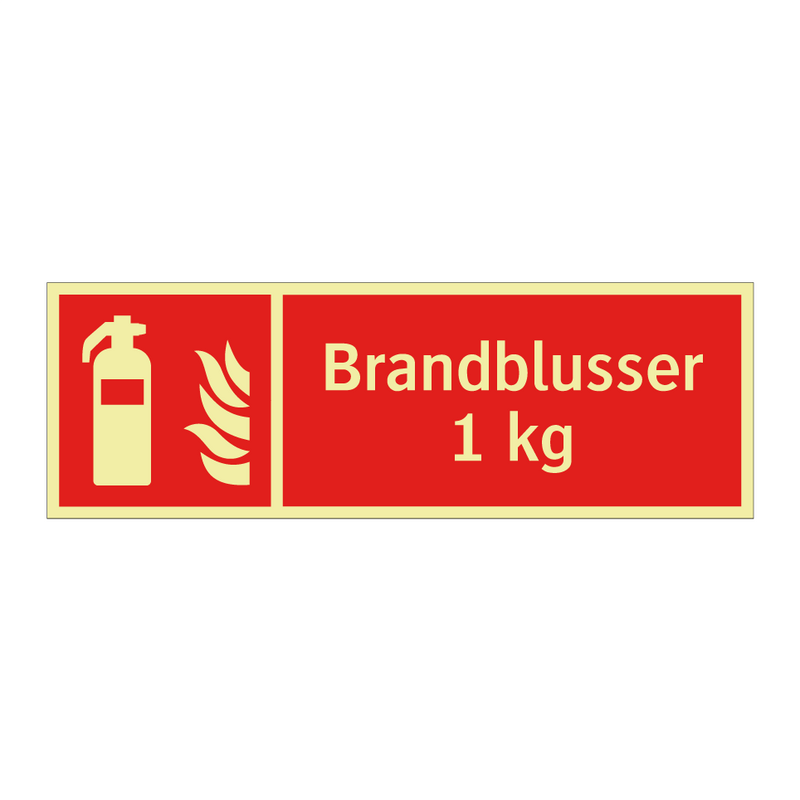 Brandblusser 1 kg