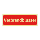 Vetbrandblusser