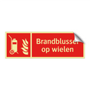 Brandblusser op wielen