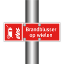 Brandblusser op wielen