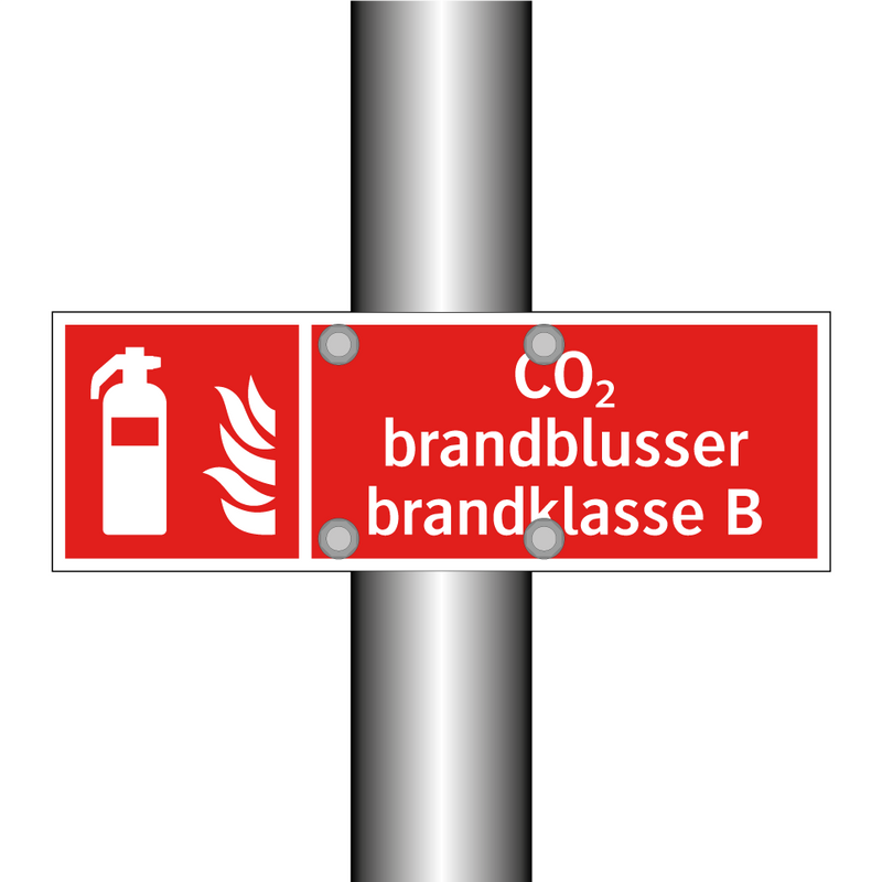 CO₂ brandblusser brandklasse B