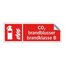 CO₂ brandblusser brandklasse B