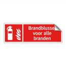 Brandblusser voor alle branden