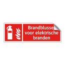Brandblusser voor elektrische branden