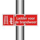 Ladder voor de brandweer